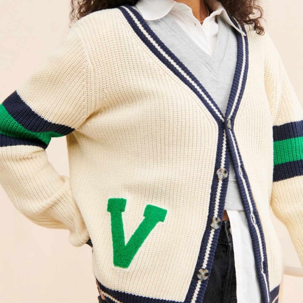 CALLAHAN➕Varsity Collegiate Cardigan - Picture 4 of 12